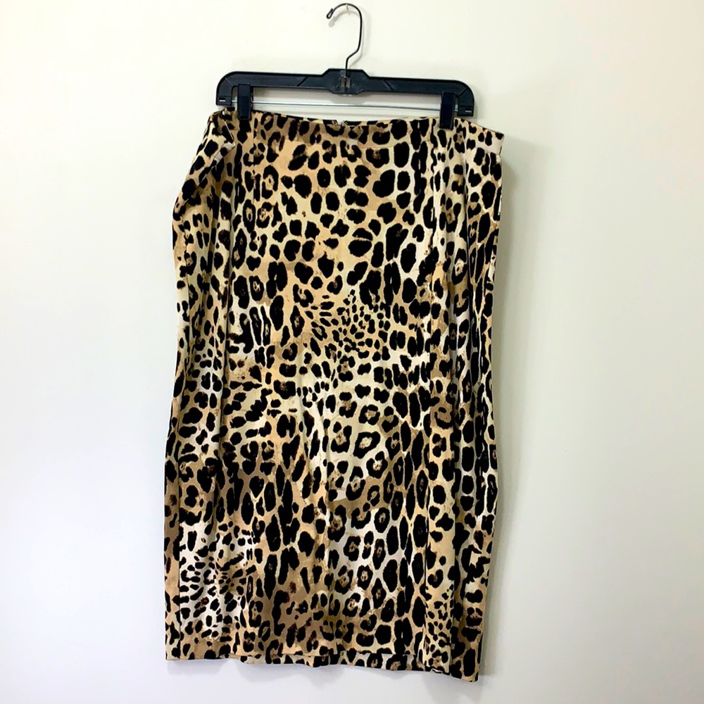 Lane Bryant Cheetah Style Skirt